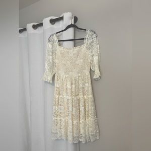 Baltic Born knee length lace dress